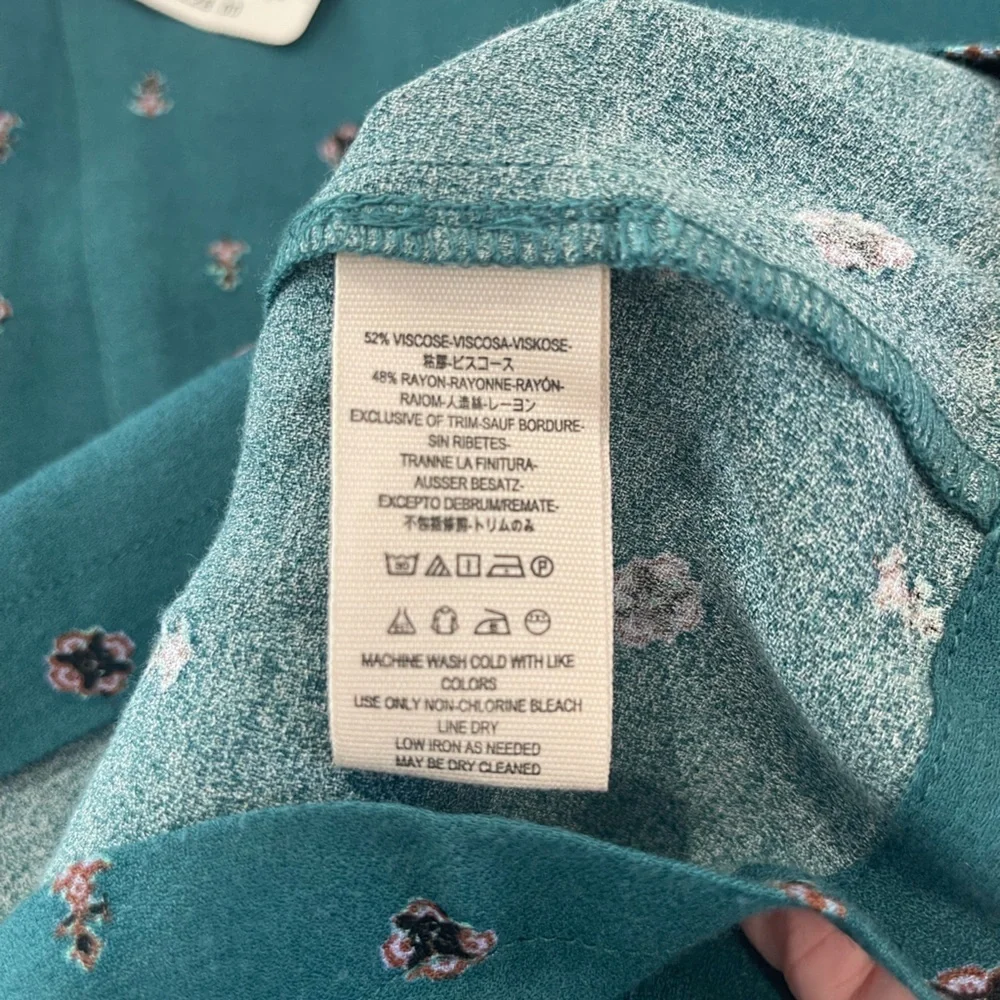NWT•Free People•Love Grows Here Romper•Green Combo•Size Small - Picture 5 of 7